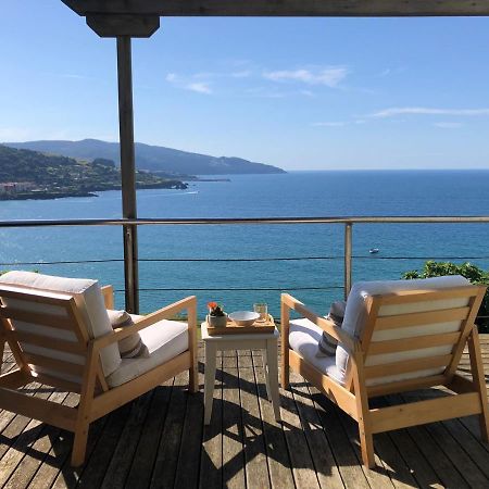 Adosado En La Costa Con Excelentes Vistas Al Estuario De Urdaibai Villa Mundaka Dış mekan fotoğraf