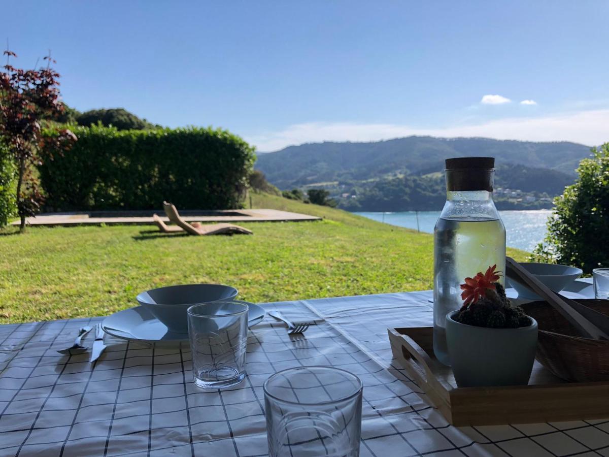 Adosado En La Costa Con Excelentes Vistas Al Estuario De Urdaibai Villa Mundaka Dış mekan fotoğraf