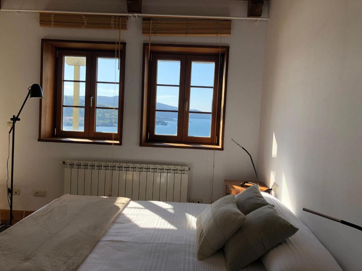 Adosado En La Costa Con Excelentes Vistas Al Estuario De Urdaibai Villa Mundaka Dış mekan fotoğraf