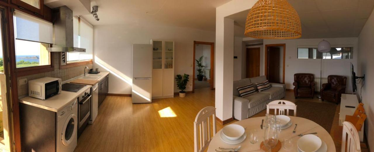 Adosado En La Costa Con Excelentes Vistas Al Estuario De Urdaibai Villa Mundaka Dış mekan fotoğraf
